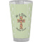 Easter Cross Pint Glass - Full Color - Front View