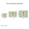 Easter Cross Drum Lampshades - Sizing Chart