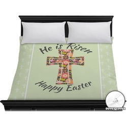 Easter Cross Duvet Cover - King