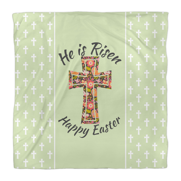Easter Cross Duvet Cover - Queen - Front