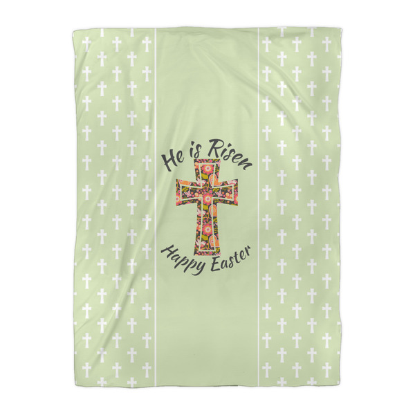 Easter Cross Duvet Cover - Twin XL - Front
