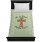 Easter Cross Duvet Cover - Twin XL - On Bed - No Prop