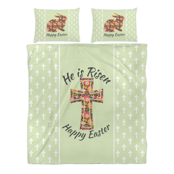 Easter Cross Duvet cover Set - Queen - Alt Approval