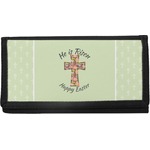 Easter Cross Canvas Checkbook Cover
