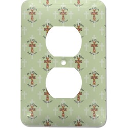Easter Cross Electric Outlet Plate