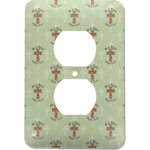 Custom Easter Cross Electric Outlet Plate