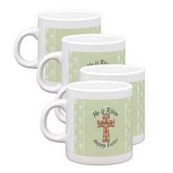 Easter Cross Single Shot Espresso Cups - Set of 4