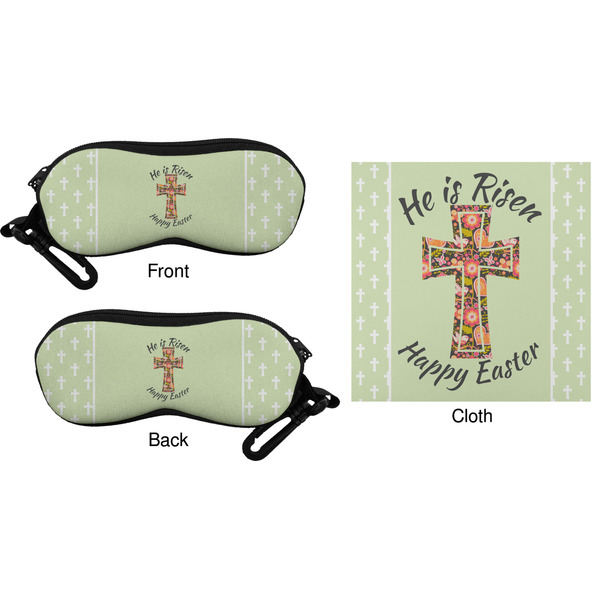 Easter Cross Eyeglass Case & Cloth (Approval)