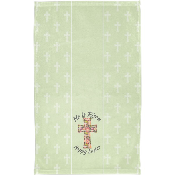 Easter Cross Finger Tip Towel - Full View
