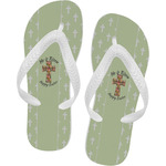 Easter Cross Flip Flops - Small
