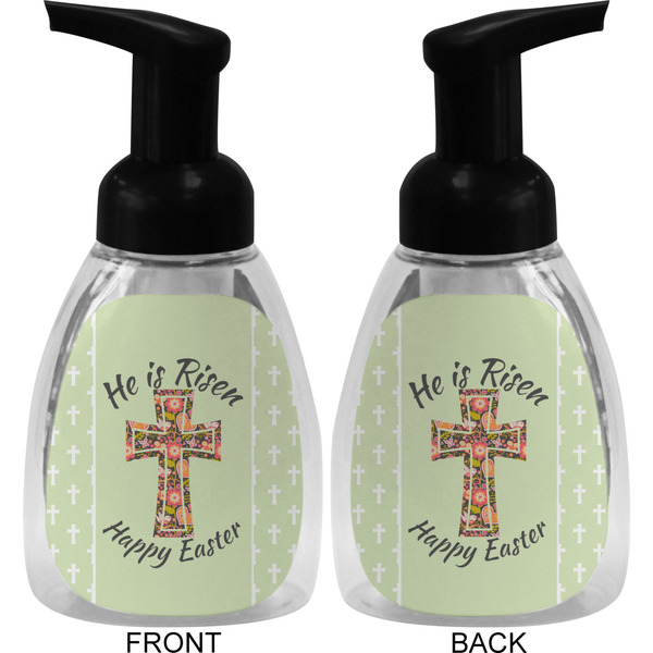 Easter Cross Foam Soap Bottle (Front & Back)
