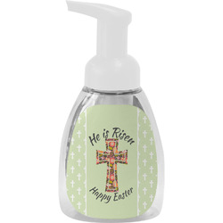 Easter Cross Foam Soap Bottle - White
