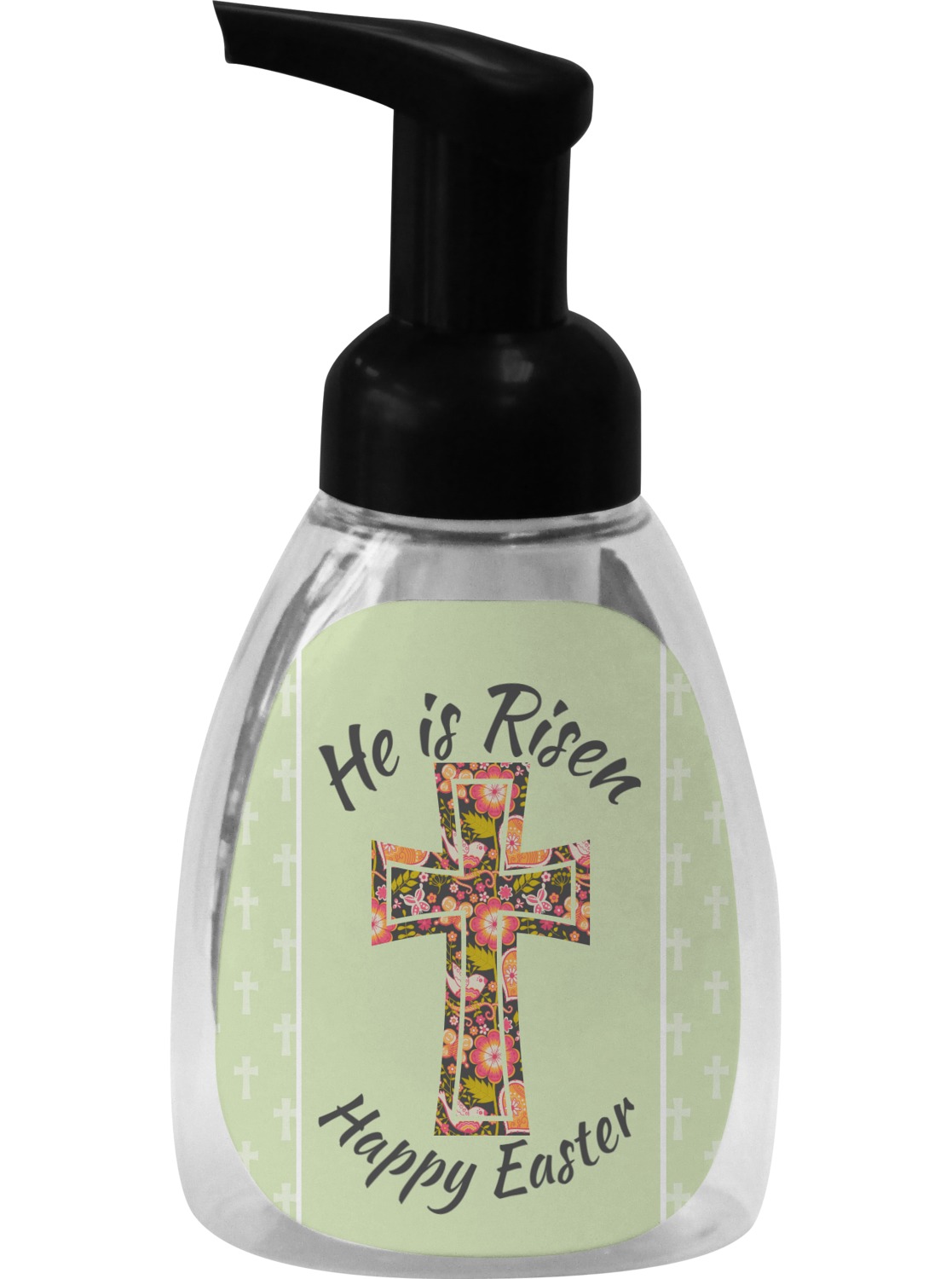 Easter Cross Foam Soap Dispenser YouCustomizeIt
