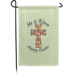 Easter Cross Small Garden Flag - Double Sided