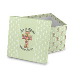 Easter Cross Gift Box with Lid - Canvas Wrapped