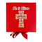 Easter Cross Gift Boxes with Magnetic Lid - Red - Approval
