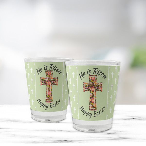 Easter Cross Glass Shot Glass - Standard - LIFESTYLE