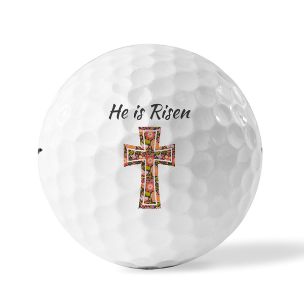Easter Cross Golf Balls - Titleist - Set of 12 - FRONT
