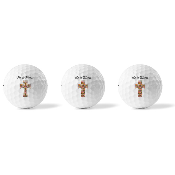 Easter Cross Golf Balls - Titleist - Set of 3 - APPROVAL
