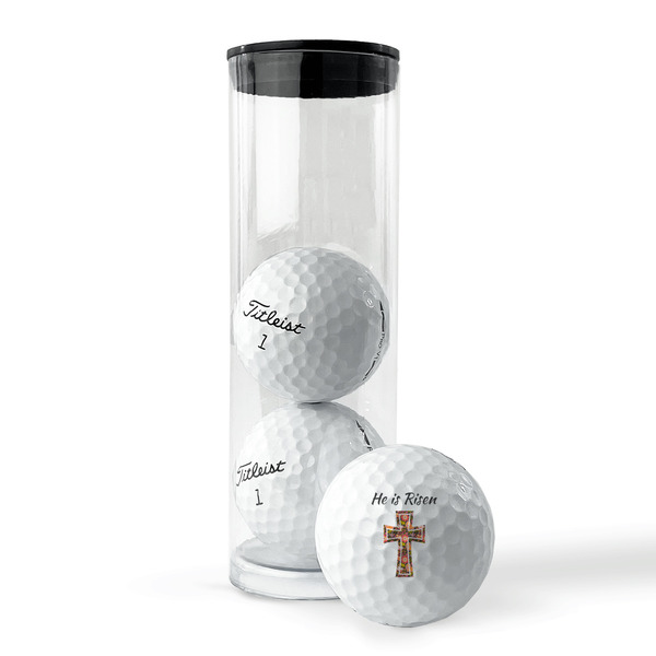 Easter Cross Golf Balls - Titleist - Set of 3 - PACKAGING