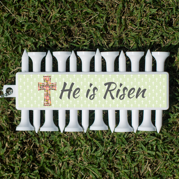 Custom Easter Cross Golf Tees & Ball Markers Set
