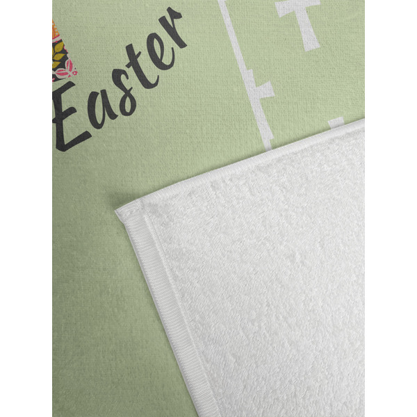 Easter Cross Golf Towel - Detail