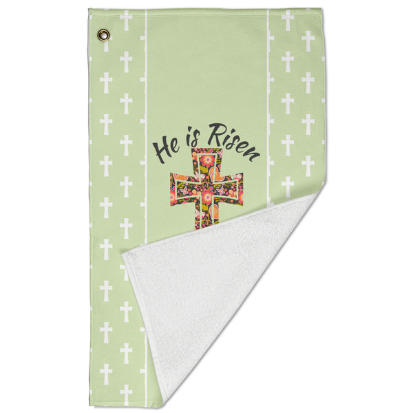 Easter Cross Golf Towel - Folded (Large)