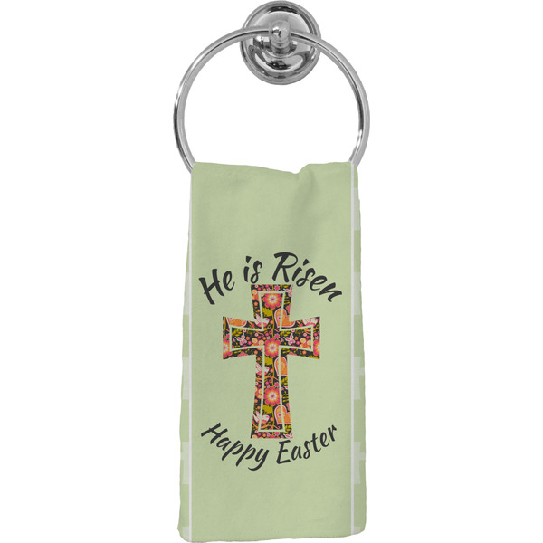 Custom Easter Cross Hand Towel - Full Print