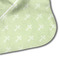 Easter Cross Hooded Baby Towel- Detail Corner