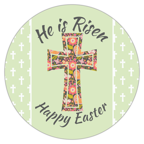 Easter Cross Icing Circle - Large - Single