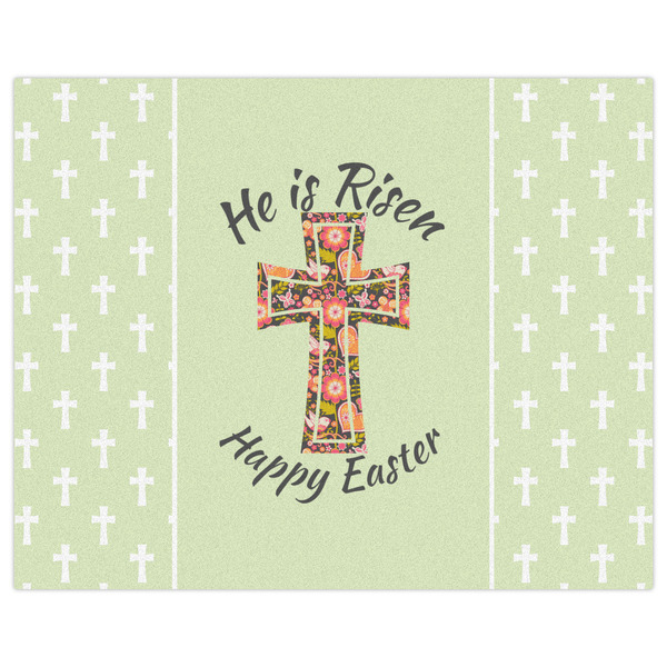 Easter Cross Indoor / Outdoor Rug - 8'x10' - Front Flat