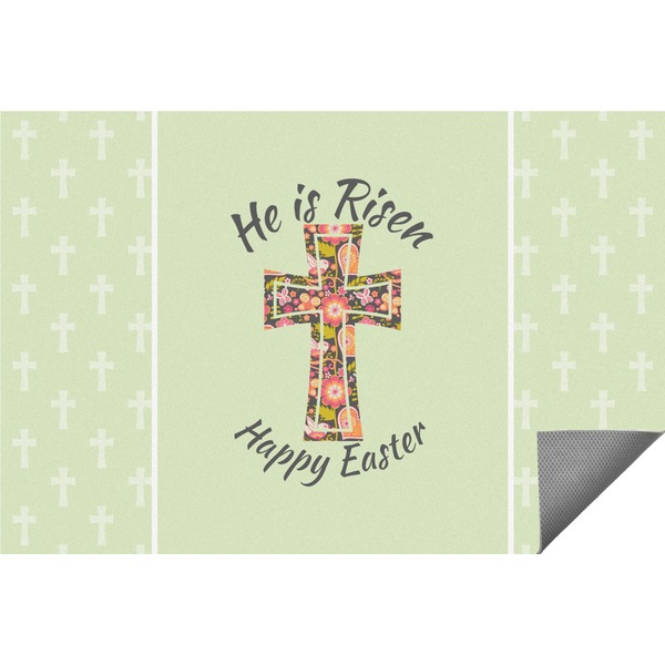 Custom Easter Cross Indoor / Outdoor Rug