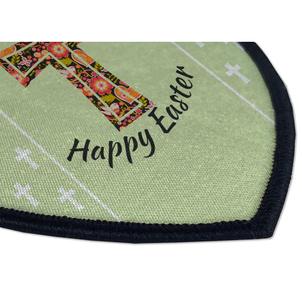 Easter Cross Iron on Shield 3 Detail