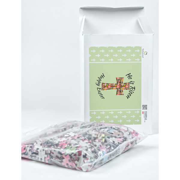 Easter Cross Jigsaw Puzzle 1014 Piece - Box