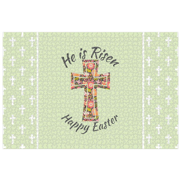 Custom Easter Cross Jigsaw Puzzle - 1000-piece