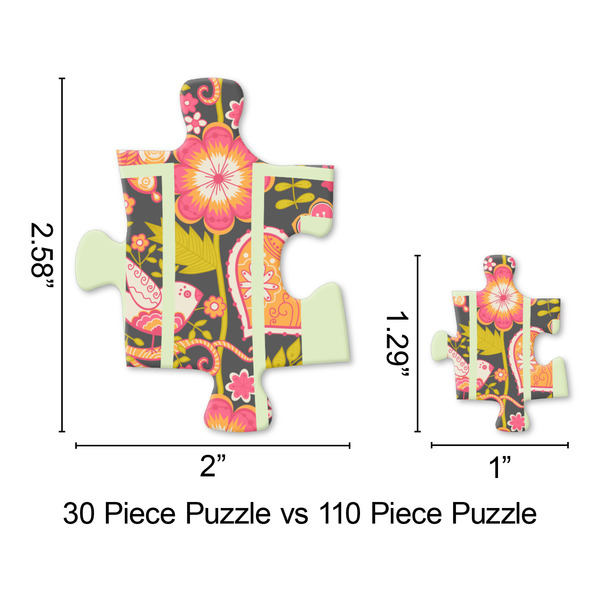 Easter Cross Jigsaw Puzzle - Piece Comparison