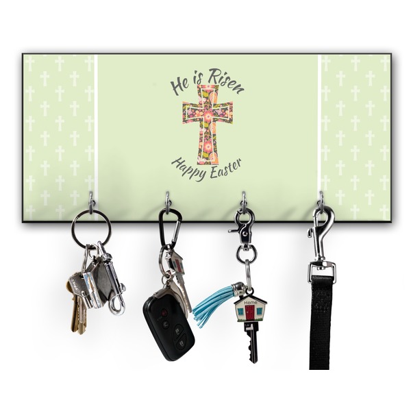 Custom Easter Cross Key Hanger w/ 4 Hooks