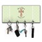 Easter Cross Key Hanger w/ 4 Hooks & Keys