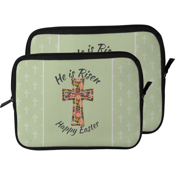Easter Cross Laptop Sleeve (Size Comparison)