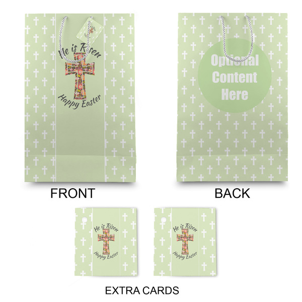 Easter Cross Large Gift Bag - Approval
