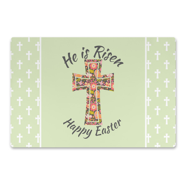 Custom Easter Cross Large Rectangle Car Magnet