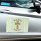 Easter Cross Large Rectangle Car Magnets- In Context