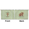 Easter Cross Large Zipper Pouch Approval (Front and Back)