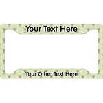 Easter Cross License Plate Frame - Style A