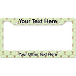 Easter Cross License Plate Frame - Style B