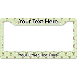 Easter Cross License Plate Frame - Style B