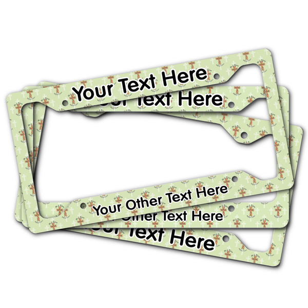 Easter Cross License Plate Frames - (PARENT MAIN)