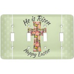 Easter Cross Light Switch Cover (4 Toggle Plate)