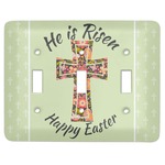 Easter Cross Light Switch Cover (3 Toggle Plate)