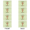 Easter Cross Linen Placemat - APPROVAL Set of 4 (double sided)
